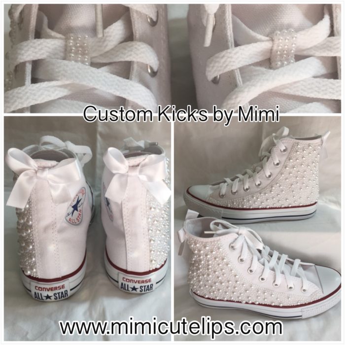 Diner en Blanc Custom Kicks by Mimi