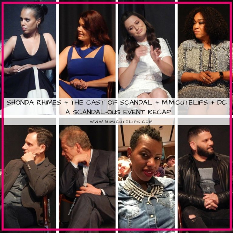 Shonda Rhimes + The cast of Scandal + MimiCuteLips + DC