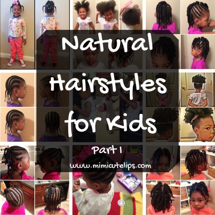 Natural Hairstyles for Kids. Vol. II - MimiCuteLips