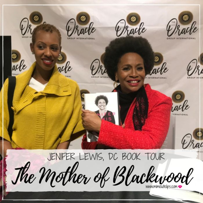 Lifestyle Media Correspondent MimiCuteLips recaps the DC Jenifer Lewis The Black Mother of Hollywood book tour. #TheBlackMotherofHollywood #InTheseStreets
