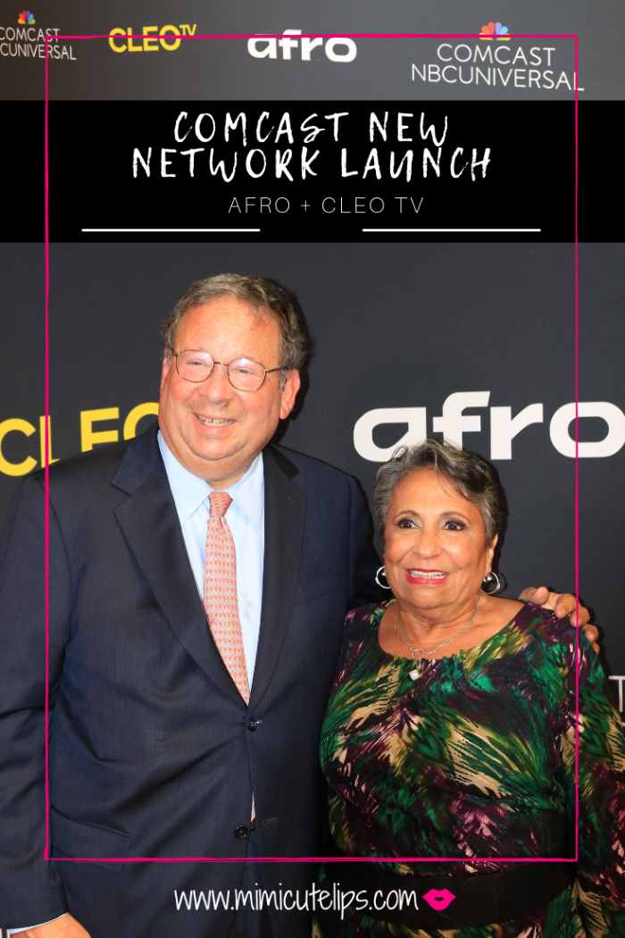 Comcast launch party for AFROtainment and CLEO TV Networks on Xfinity. These networks are geared to black millennial women and black Gen X women. #AFROTV #MyCLEOTV