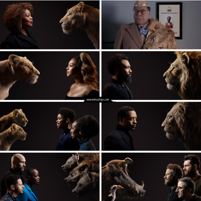 The Cast of The Lion King
